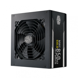 Fuente de Poder Cooler Master MWE Gold 850 V2 | 850 W | 80 PLUS Gold | 1500 RPM | 120mm | 24-pin ATX | MPE-8501-AFAAG-U2