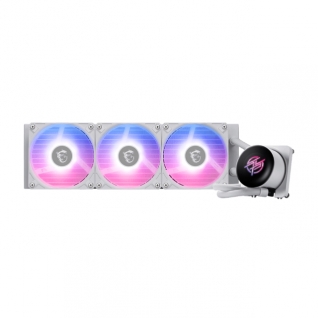 Enfriamiento Líquido MSI MPG CORELIQUID P13 | 120mm | 3400 RPM | AM5 / AM4 | LGA 1700 / 1851 | Pantalla Personalizable LCD de 2.1" | ARGB | Blanco | MPG CORELIQUID P13 / WHITE