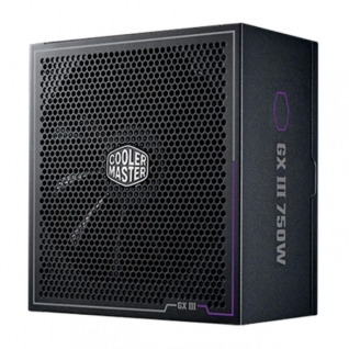 Fuente de Poder Cooler Master GX III Gold 750 | 750W | 80 PLUS Gold | 24-pin ATX | 160 mm | Full Modular | Negro | MPX-7503-AFAG-BUS