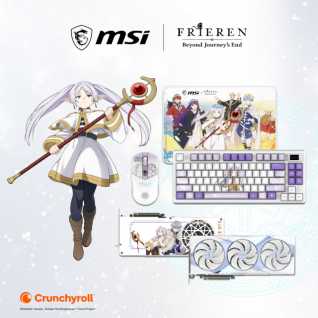 Bundle MSI Frieren Edition GeForce RTX 5070 Ti 16GB OC + Teclado, Mouse y Mousepad Gamer | GDDR7 | Edici&oacute;n Especial | Blanco