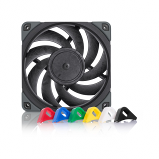 Ventilador Noctua NF-A12x25 PWM chromax.black.swap | 120 mm | 450 a 2000 RPM | 22.6 dBA | 4 Pines | Negro | NF-A12X25-PWM CH.BK.S
