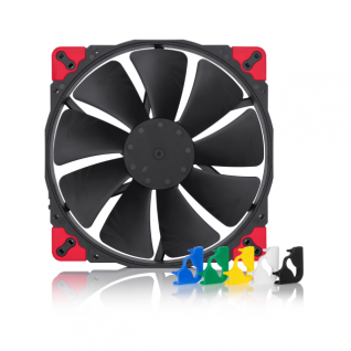 Ventilador Noctua NF-A20 PWM chromax.black.swap | 200 mm | 350 a 800 RPM | 18.1 dBA | 4 Pines | Negro | NF-A20 PWM CH.BK.S