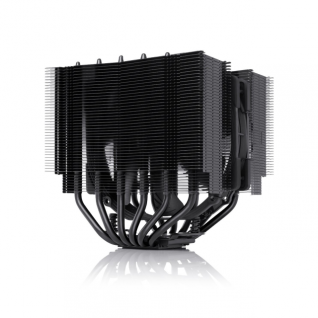 Disipador de Aire Noctua NH-D15s chromax.black | 140mm | Intel LGA1851 / AMD AM5 AM4 | 1500 RPM | 24,6 dB(A) | Color Negro | NH-D15sChromaxBlack