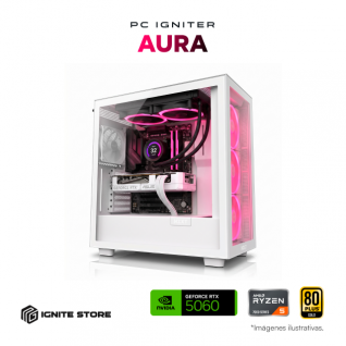 PC Gamer Igniter Aura | R5 7600X | RTX 5060 8GB | 32GB de RAM | SSD 1TB