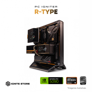 PC Gamer Igniter R-Type | Ensamble ASUS ROG Edition 20 | AMD Ryzen 9 9950X3D | ASUS ROG Astral NVIDIA GeForce RTX 5090 Edition 20 32GB | 64GB RAM DDR5 | SSD 2TB