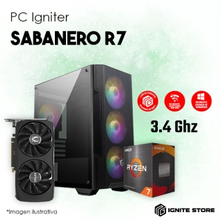 PC Igniter Sabanero R7 - AMD 7 5700X + RTX 4060