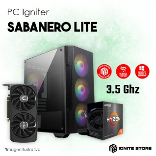 PC IGNITER SABANERO LITE 5600X + RTX 4060