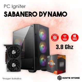 PC Igniter Sabanero Dynamo - R7 5800X + RTX 3060 12GB