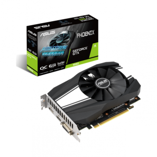 Tarjeta de Video ASUS Phoenix GeForce GTX 1660 OC | 6GB | GDDR5 | PH-GTX1660-O6G