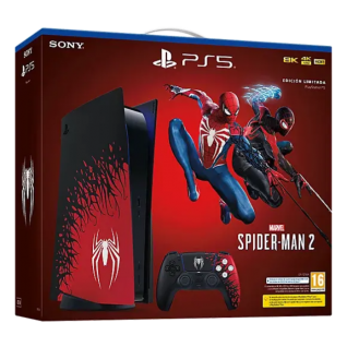 Consola Sony PlayStation 5 Marvel's Spider-Man 2 Edición Limitada / Codigo Digital Marvel's Spider-Man 2 PS5 - CFI-1200A Z2X 100V