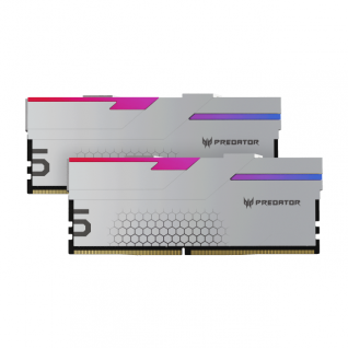 Kit de Memoria RAM DDR5 32GB (16GB X 2) | 6800MT/s | CL32 | Intel XMP | Predator Hermes RGB | BL.9BWWR.401