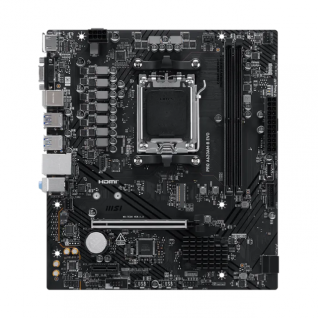 Tarjeta Madre MSI PRO A620AM-B EVO | Micro ATX | Socket AM5 | Chipset AMD A620A | DDR5 (Hasta 128GB) | 1 x HDMI / 1 x D-Sub (VGA) | Negro | PRO A620AM-B EVO
