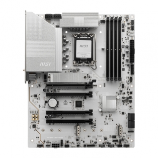 Tarjeta Madre MSI PRO Z890-S WIFI WHITE | ATX | LGA 1851 | Intel Z890 | DDR5 (Hasta 256GB) | HDMI / DisplayPort | WiFi 7 | Bluetooth 5.4 | Blanco | MSI PRO Z890-S WIFI WHITE