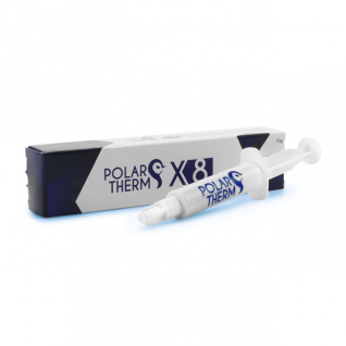 Pasta Térmica Polar Therm X8 de Thermal Grizzy | 5g | -50 to +150°C | Gris | PT-X8-005 5G