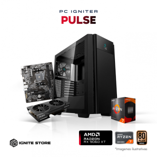 PC Igniter Pulse | R7 5700X | RX 9060 XT 8GB | 16GB de RAM | SSD 1TB