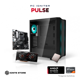 PC Igniter Pulse | R7 5700X | RX 7600 8GB | 16GB de RAM | SSD 1TB