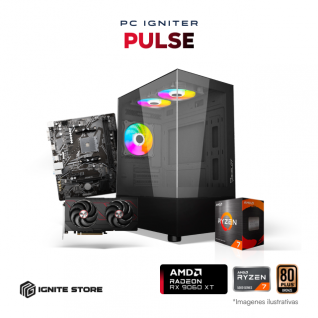 PC Igniter Pulse | R7 5700G | RX 9060 XT 8GB | 16GB de RAM | SSD 1TB
