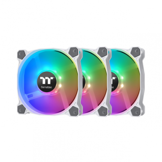 Kit de Ventiladores Thermaltake Pure 12 ARGB | 120mm x 3 | 500 ~ 1500 R.P.M  | 25.8 dB-A | CL-F127-PL12SW-A