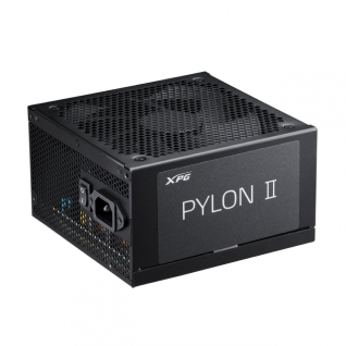 Fuente de Poder ADATA XPG PYLON II | 750W | 80 PLUS Bronze | 24-pin ATX | 135 mm | No Modular | Compatible con ATX 3.1 | Negro | PYLONII750B-BKCUS