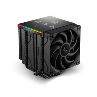 Disipador de Aire Deepcool AK620 DIGITAL PRO | 120mm | 500~1750 RPM | 25 dBA | LED RGB | Color Negro | R-AK620-BKAPMN-G