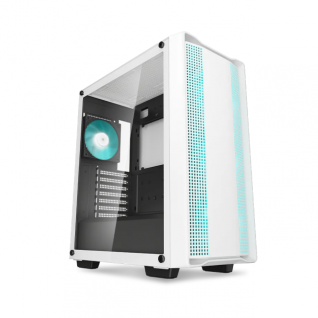 Gabinete DEEPCOOL CC560 WH V2 | ATX / Micro-ATX / Mini-ITX | 4 Ventiladores Preinstalados | Color Blanco | R-CC560-WHGAA4-G-2