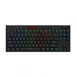 Teclado Alámbrico Mecánico Redragon Horus K621 | TKL / 87 Teclas | RGB | Switches Redragon Red | Color Negro | Español | K621-RGB SP-RED