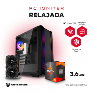 PC IGNITER RELAJADA - R5 5500+ GTX 1660 SUPER