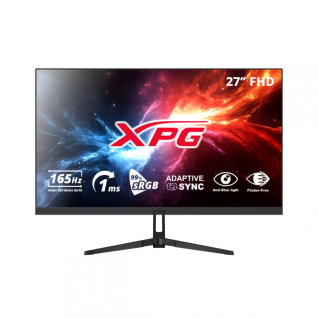 Monitor Gamer Plano ADATA XPG RIFT R27F6 BK | 27" | 1920 x 1080 (FHD) | IPS | 165 Hz | 1 ms (MPRT) | Adaptive Sync | HDMI 2.0 / DisplayPort 1.4 | Negro | RIFT R27F6 BK