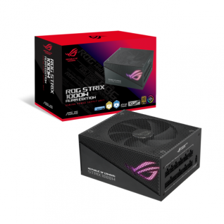 Fuente de Poder ASUS ROG Strix Aura Edition | 1000W | 80+ Gold | Modular ATX 3.0 | ROG-STRIX-1000G-AURA-GAMING