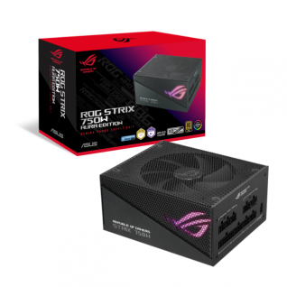 Fuente de Poder ASUS ROG STRIX Gold Aura Edition | 750W | ARGB | 80Plus Gold | ATX 3.0 | ROG-STRIX-750-AURA-GAMING