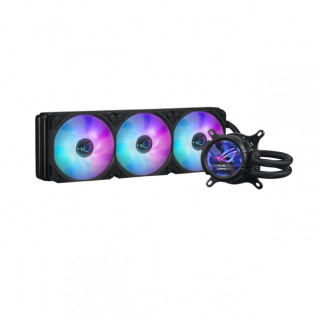 Enfriamiento L&iacute;quido ASUS ROG STRIX LC III 360 ARGB LCD | 360 mm | 800 a 2800 RPM | AM5 / AM4 | LGA 1851 / 1700 / 1200 / 115x | ARGB | Negro | ROG STRIX LC III 360 ARGB LCD
