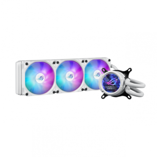 Enfriamiento L&iacute;quido ASUS ROG STRIX LC III 360 ARGB LCD | 360 mm | 800 a 2800 RPM | AM5 / AM4 | LGA 1851 / 1700 / 1200 / 115x | ARGB | Blanco | ROG STRIX LC III 360 ARGB LCD WHT