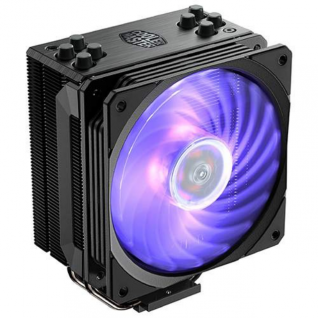 DISIPADOR DE AIRE COOLER MASTER HYPER 212 RGB BLACK EDITION 120MM X1 INTEL Y AMD - RR-212S-20PC-R2