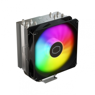 Disipador de Aire Cooler Master Hyper 212 Spectrum V3 | Ventilador 120 mm | 650 a 1750 RPM | 27.2 dBA | AM5 / AM4 | LGA 1851 / 1700 / 1200 / 1156 / 1155 / 1151 / 1150 | ARGB | Negro | RR-S4NA-17PA-R1