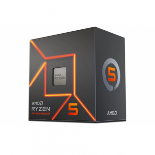 Procesador AMD Ryzen 5 7600 | 6 Núcleos | 12 Hilos | 3.8 GHz / 5.1 GHz (Máx) |  AM5 |  AMD Radeon Graphics | 100-100001015BOX