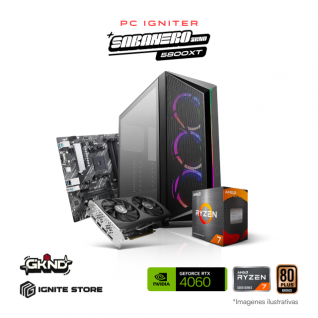 PC IGNITER SABANERO GEEKEND - R7 5800XT + RTX 4060