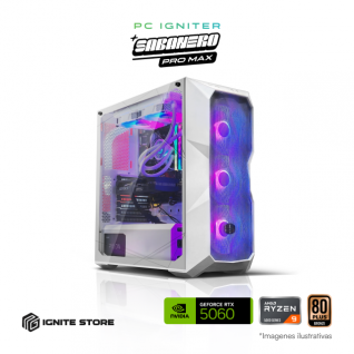 PC Igniter Sabanero Pro Max | R9 5900XT | RTX 5060 8GB | 32GB de RAM | SSD 1TB