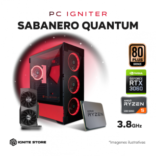 PC Igniter Sabanero Quantum - R5 5600X + RTX 3060