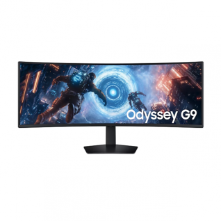 Monitor Gamer Curvo Samsung Odyssey G9 G91F DQHD | 49" | 32:9 | 5,120 x 1,440 | VA | 1ms (GtG) | 144 Hz | Pantalla Curva / UltraWide | HDMI / DisplayPort | LS49FG910ENXZX