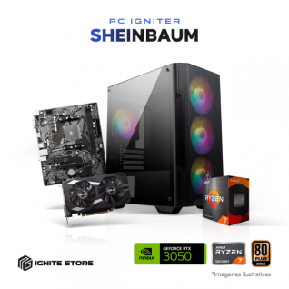 PC Igniter Sheinbaum | R7 5700G | RTX 3050 6GB | 16GB de RAM | SSD 1TB