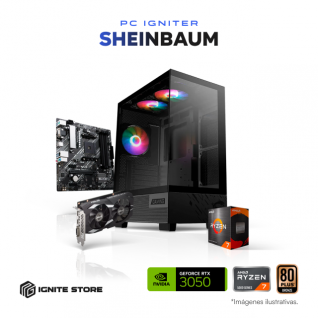 PC Igniter Sheinbaum | R7 5700G | RTX 3050 6GB | 16GB de RAM | SSD 1TB
