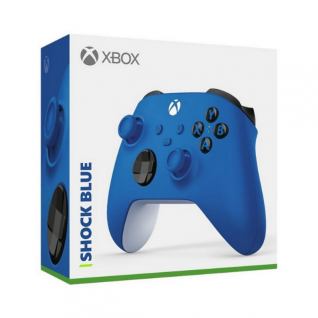 Control Inálambrico Xbox Shock Blue - Xbox Series X|S - Xbox One - PC - Android - iOS - QAU-00002