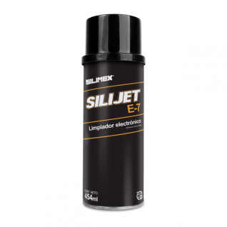 Limpiador Electr&oacute;nico en Aerosol Silimex Silijet E-7 Plus | Diel&eacute;ctrico | Para Circuitos, Sensores y Contactos | 454 ml | Silijet E-7 Plus