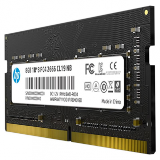 MEMORIA RAM DDR4 8GB 2666MHZ HP SODIMM CL19 NB - 7EH98AA#ABB