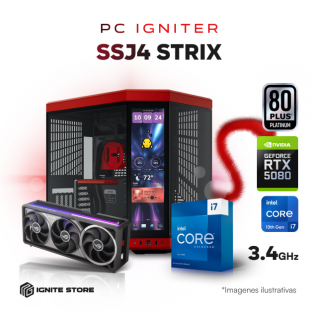 PC IGNITER SSJ4 STRIX - INTEL i7 13700KF + RTX 5080 ROG ASTRAL 