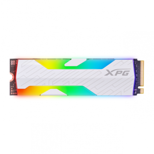 Unidad SSD ADATA XPG SPECTRIX S65G | 2 TB | M.2 | 5,000 MB/s Escritura | 6,000 MB/s Lectura | PCI Express 4.0 | RGB | Blanco | SSPECTRIXS65G-2000G-CI