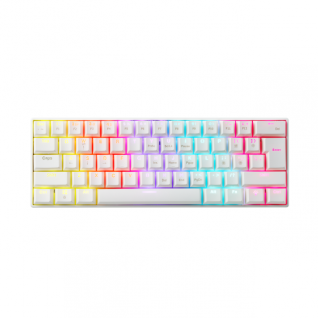 Teclado Alámbrico Mecánico Adata XPG Summoner Mini | 60%  / 61 Teclas | RGB | Switch OUTEMU Red | USB  Tipo-C | Versión en Español | Color Blanco | SUMMONERMINI61RD-WHCES