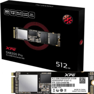 SSD ADATA M.2 XPG SX8200 PRO 512 GB PCLE
