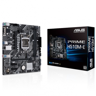 Tarjeta Madre Asus Prime H510M-E, 10-11 Gen Intel, LGA 1200, Micro ATX, DDR4 3200Mhz, M.2 - 90MB17E0-M0AAY0
