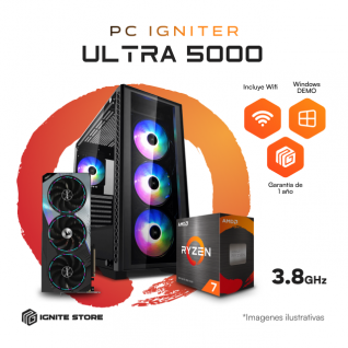 PC IGNITER ULTRA 5000 - R7 5800X + RTX 4080SUPER